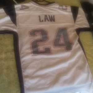 Vintage Ty Law New England Patriots Jersey